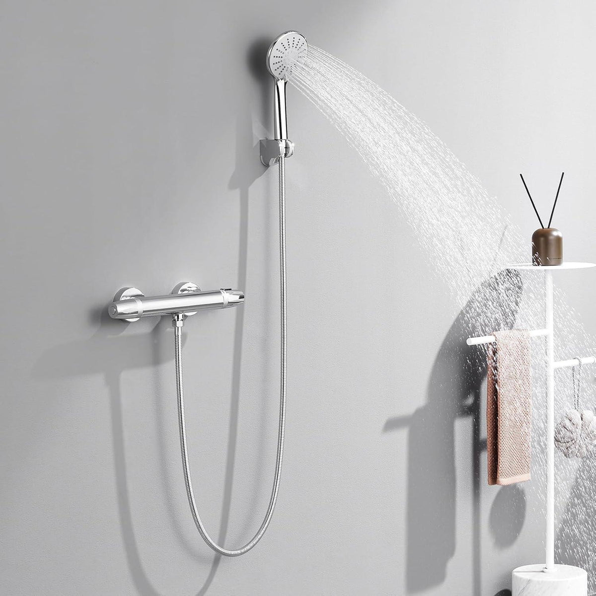 Auralum Duscharmatur Thermostat - Sicherheitsfunktion 38 °C