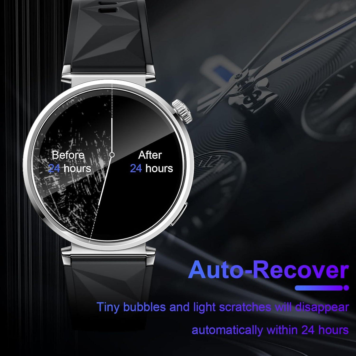 Schutzfolie Panzerglas Huawei Watch GT5 41MM GT 5 3er Pack
