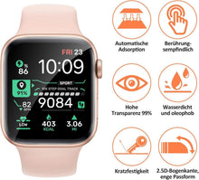 Apple Watch 40mm Panzerglas Schutzfolie 4er Set HD