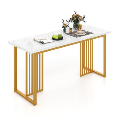 Esstisch 160x60 cm – Rechteckiger Küchentisch für 6-8 Personen