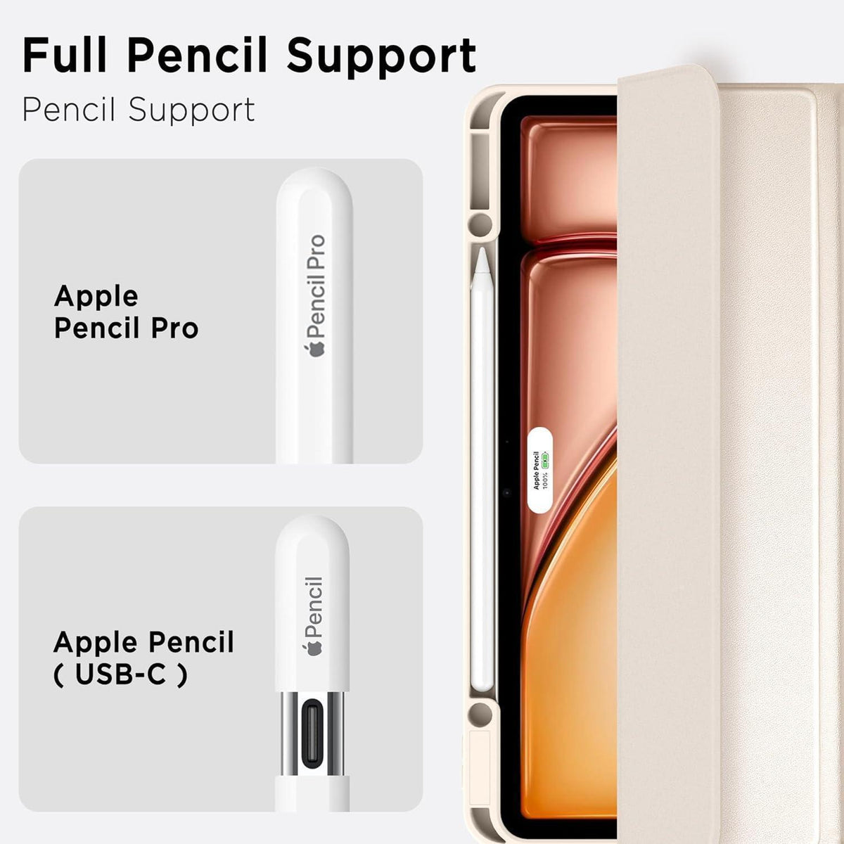 iPad Air 13" Hülle mit Stifthalter & Aufwachfunktion