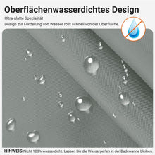 Duschvorhang 150x200cm Grau, Antischimmel