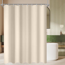 Duschvorhang Beige Antischimmel Wasserabweisend Polyester Stoff