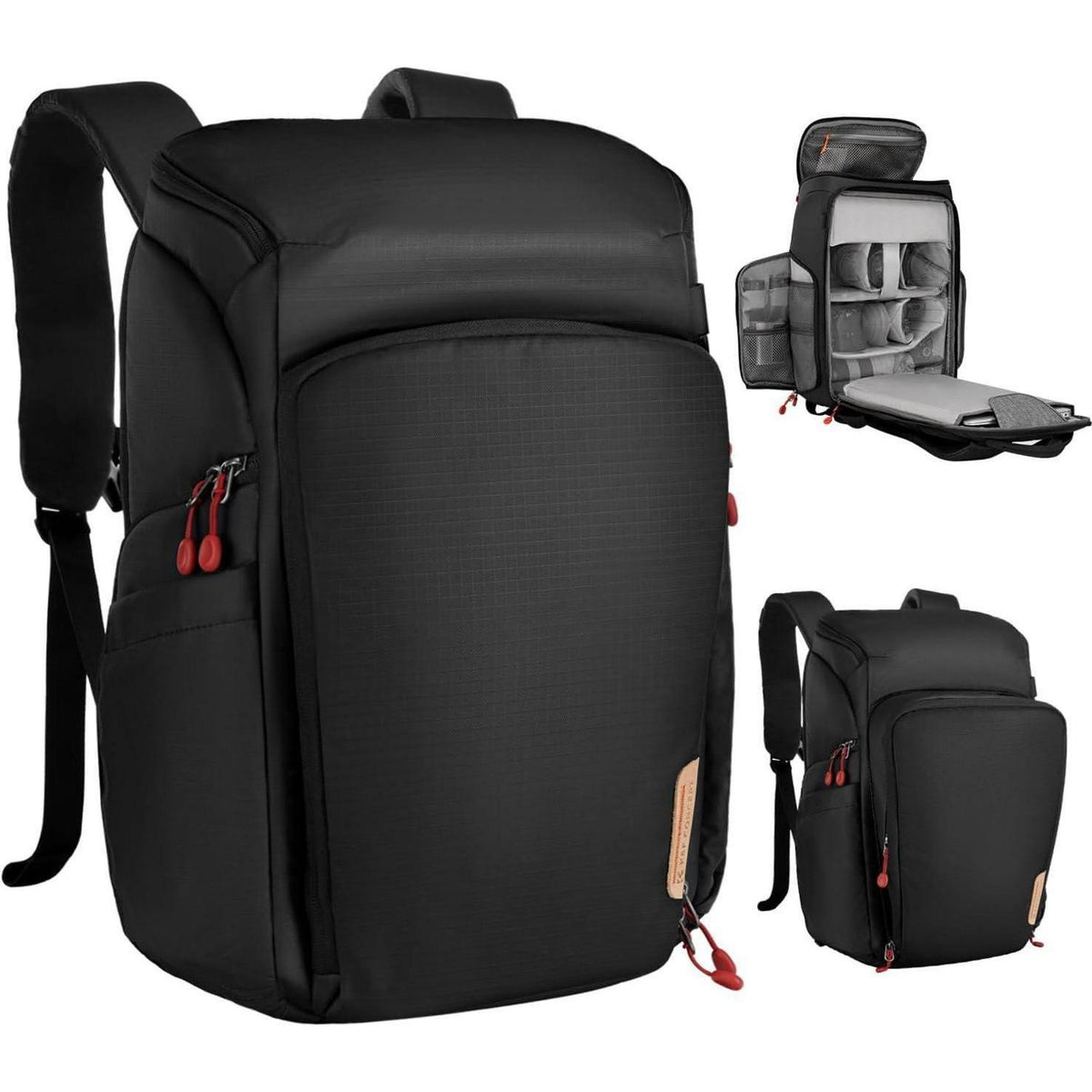 Fotorucksack 25L mit Laptopfach – Ideal für Canon, Nikon, Sony
