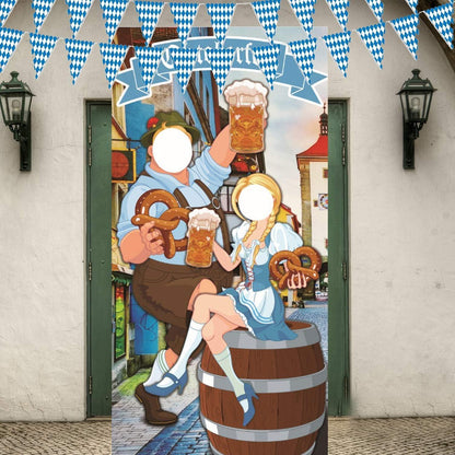 Oktoberfest Deko Set mit Banner & Fotorequisit