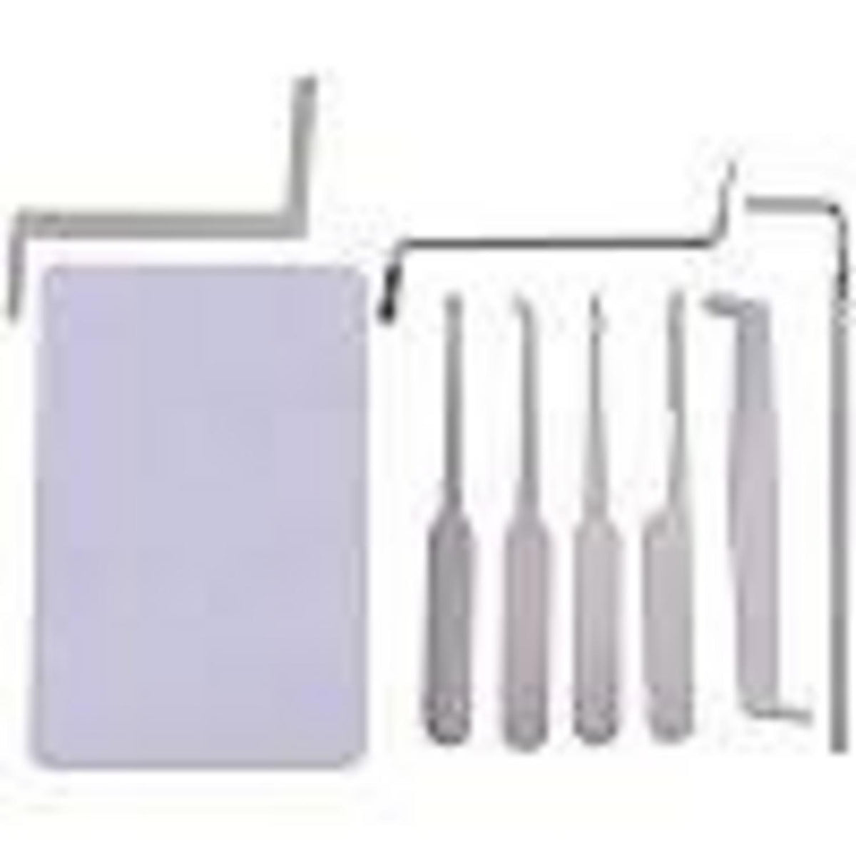 Lockpicking-Set für Anfänger mit Dietrichpistole und Vorhängeschloss