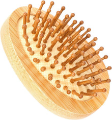 Bamboo Brush Kopfhaut Massagebürste Haar Haarpflege Bambus