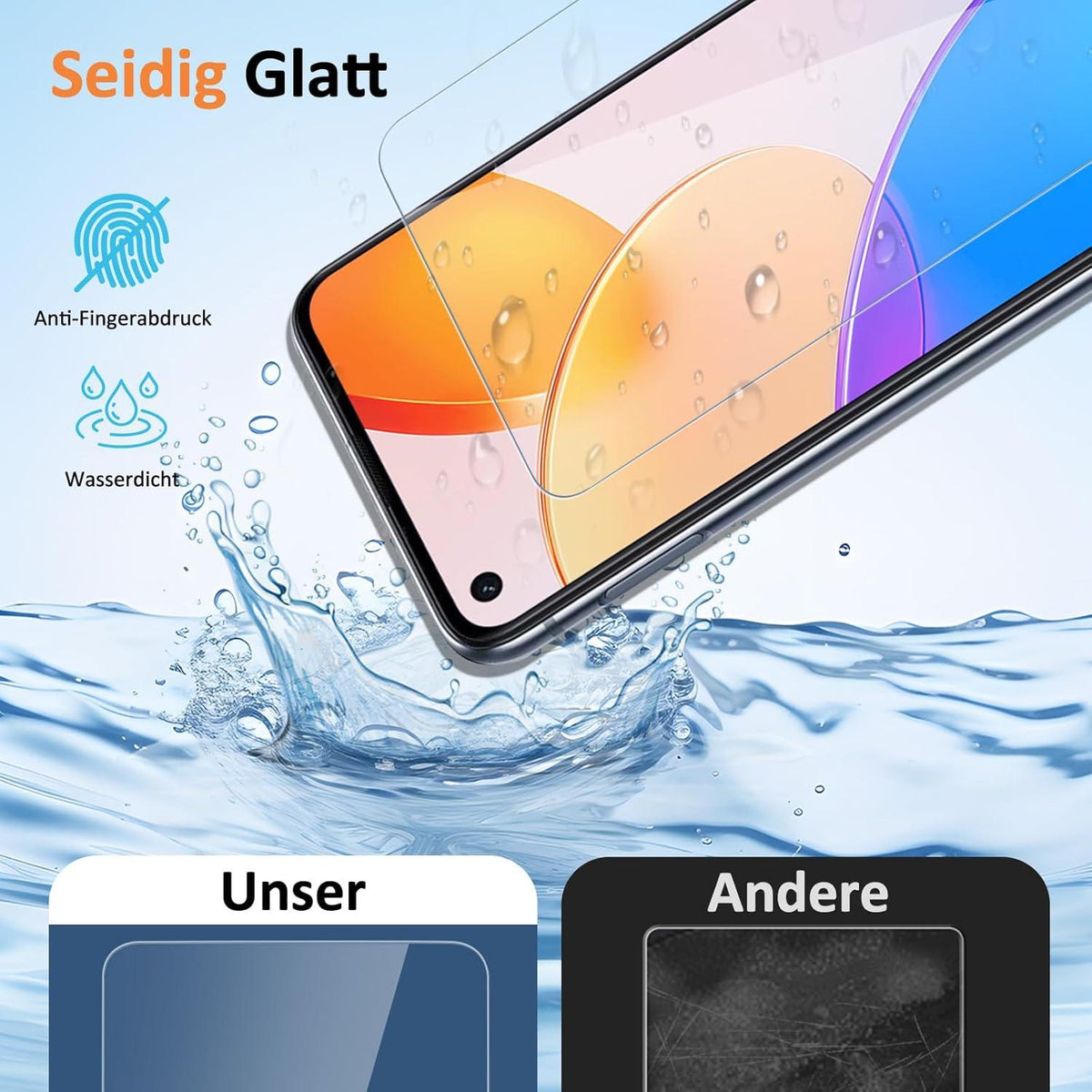 Panzerfolie Samsung Galaxy S10e Schutzglas 2 Stück 9H