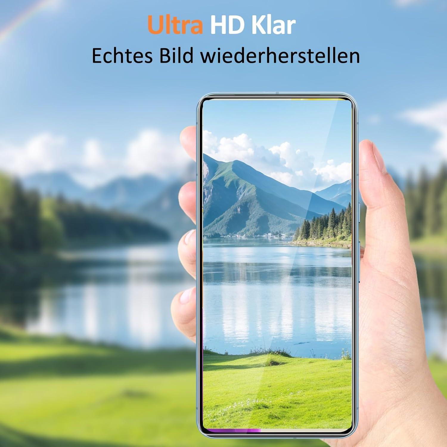 2er Pack Panzerfolie für Google Pixel 8 - 9H gehärtetes Glas Displayschutz