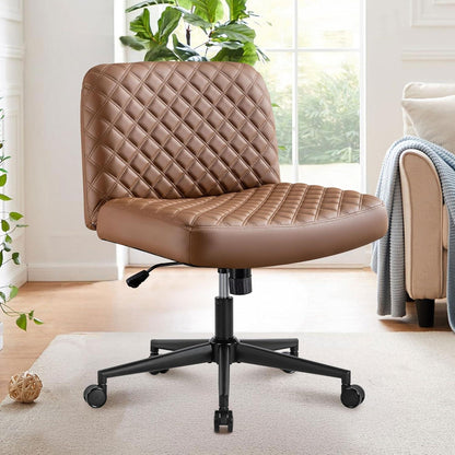 Ergonomischer Bürostuhl mit Rollen und Wippfunktion