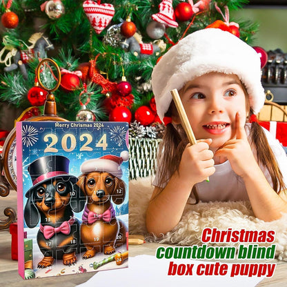 Weihnachtsbaum Welpe Anhänger | Adventskalender 2024