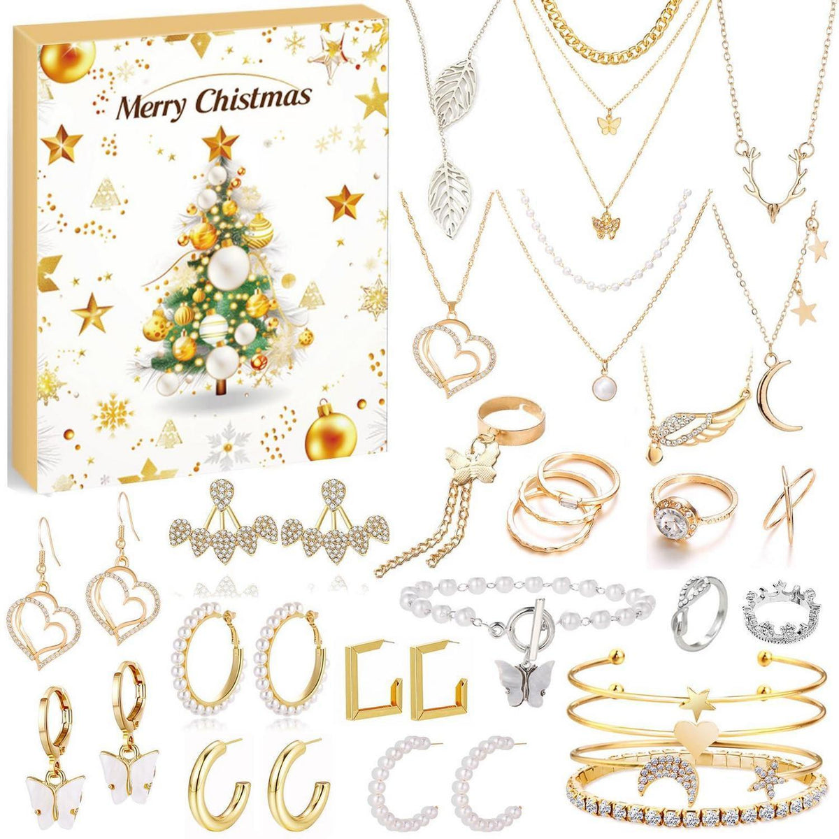 Schmuck Adventskalender 2026 Damen – 24 Überraschungen