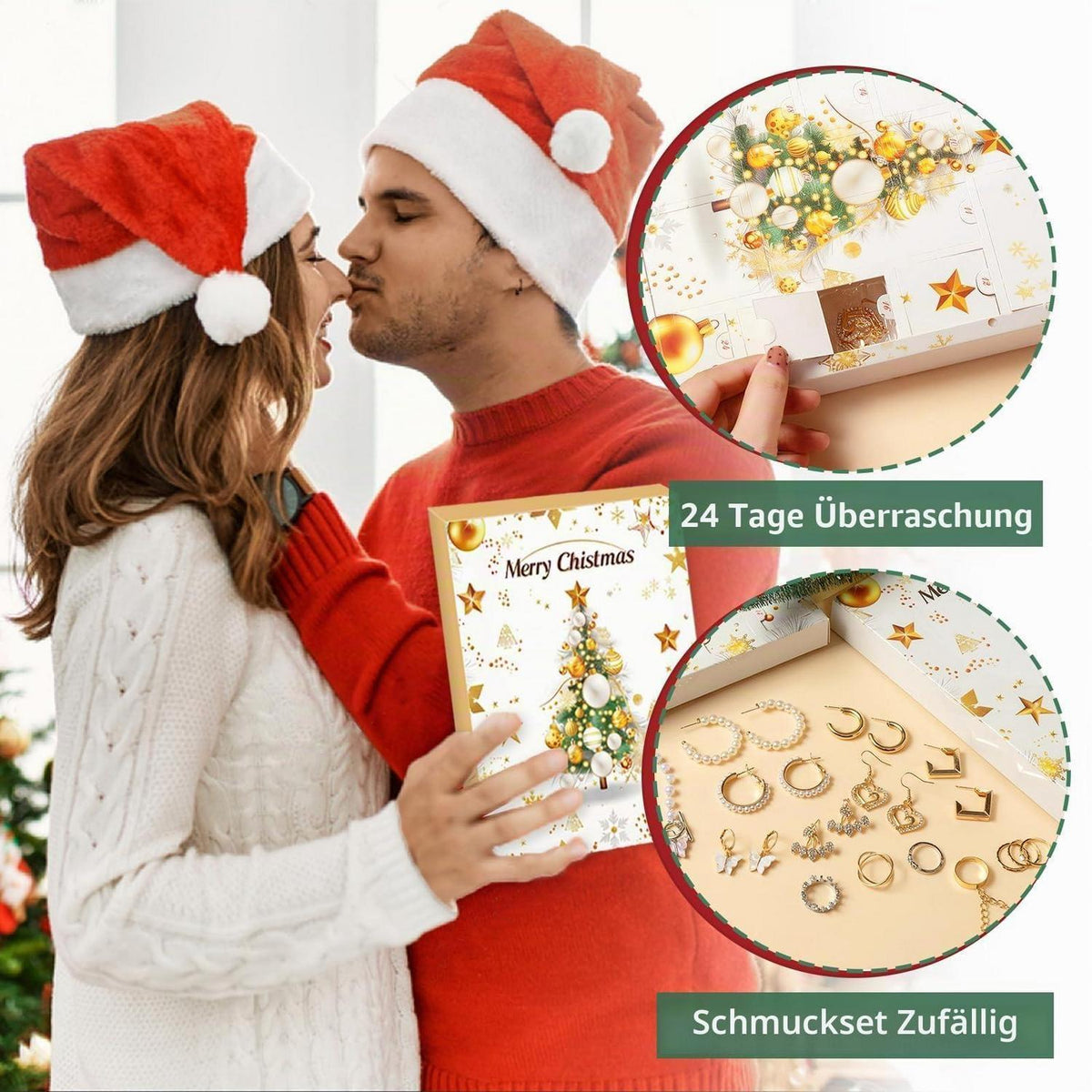 Schmuck Adventskalender 2026 Damen – 24 Überraschungen
