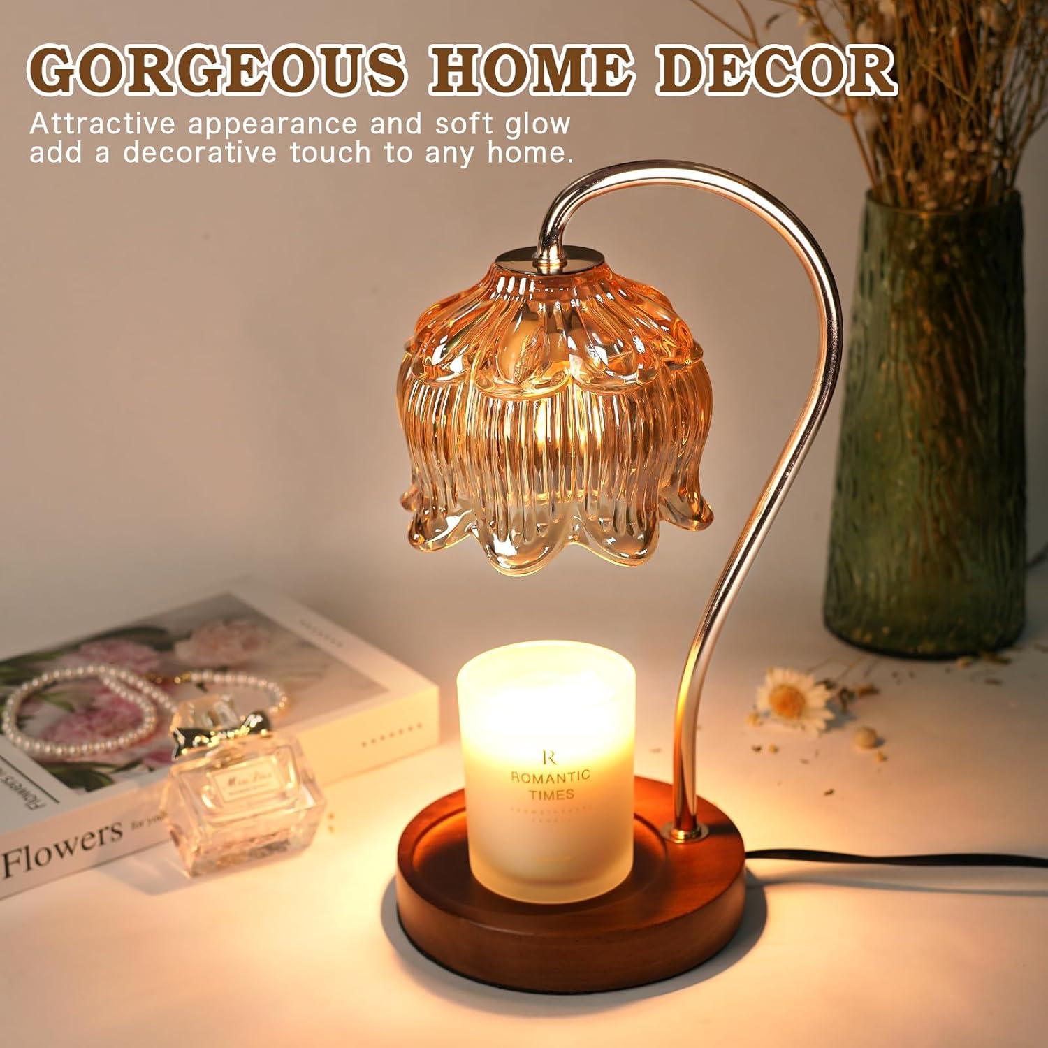 Kerzenwärmer Lampe mit Timer - Dimmbar, Vintage, Valentinstagsgeschenk