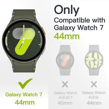 JETech Samsung Galaxy Watch 7 44mm Hülle Schutzfolie
