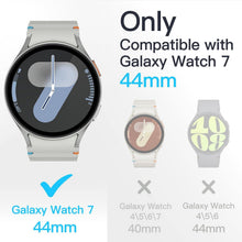 Samsung Galaxy Watch 7 44mm Hülle Schutzfolie Gehärtetes