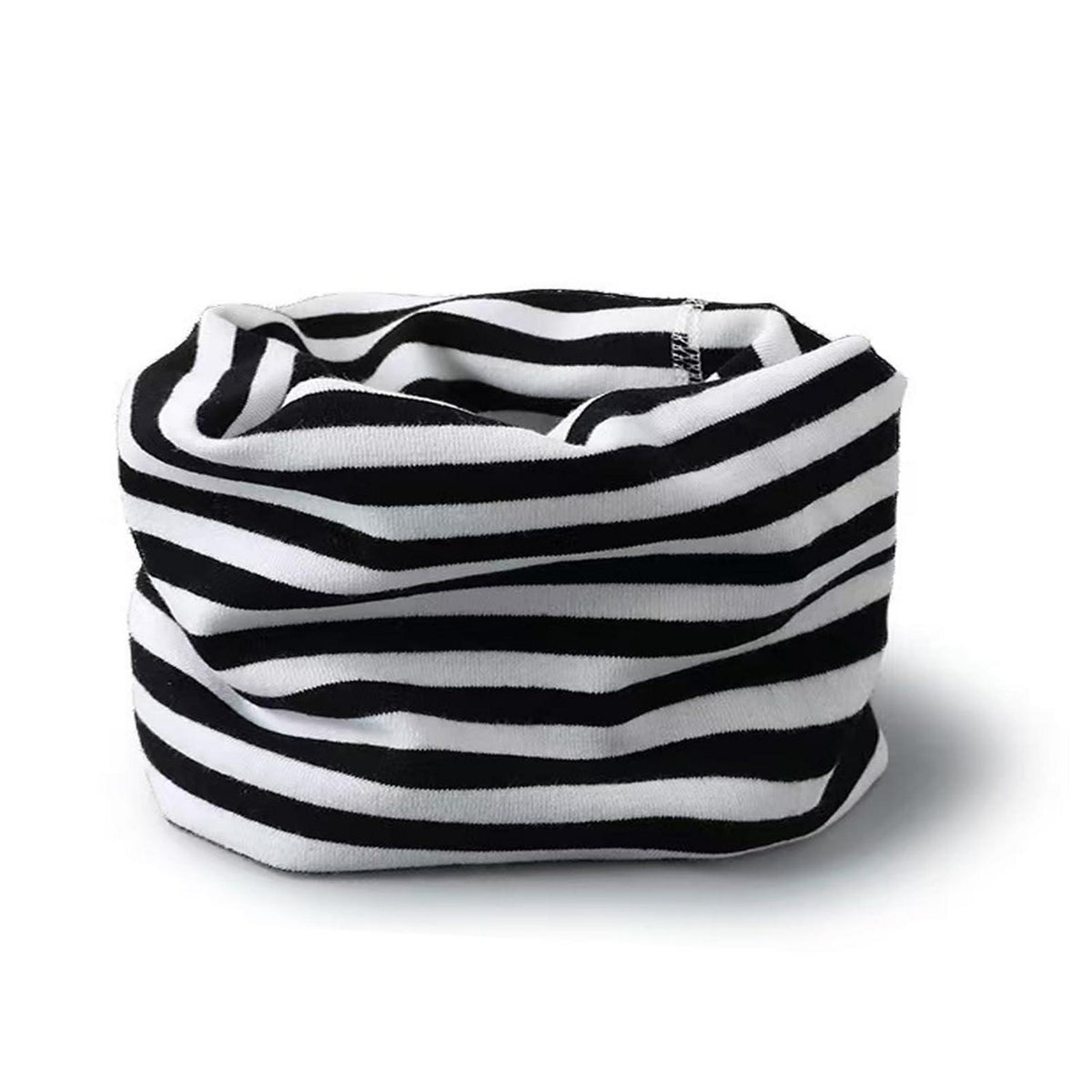Baby Loop Schal Baumwolle – Weicher Kinder Halswärmer Schwarz