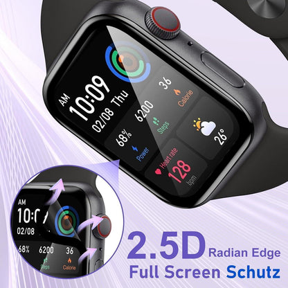 4 Stück Panzerglas Displayschutz Apple Watch