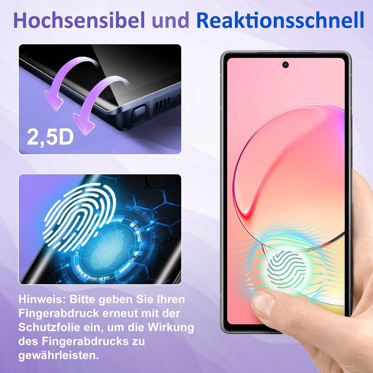 Panzerfolie und Kameraschutzglas für Google Pixel 8 Pro