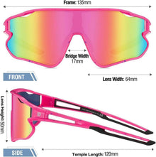 DUCO Kinder Sonnenbrille Jugend Baseball TR90 Rahmen UV400