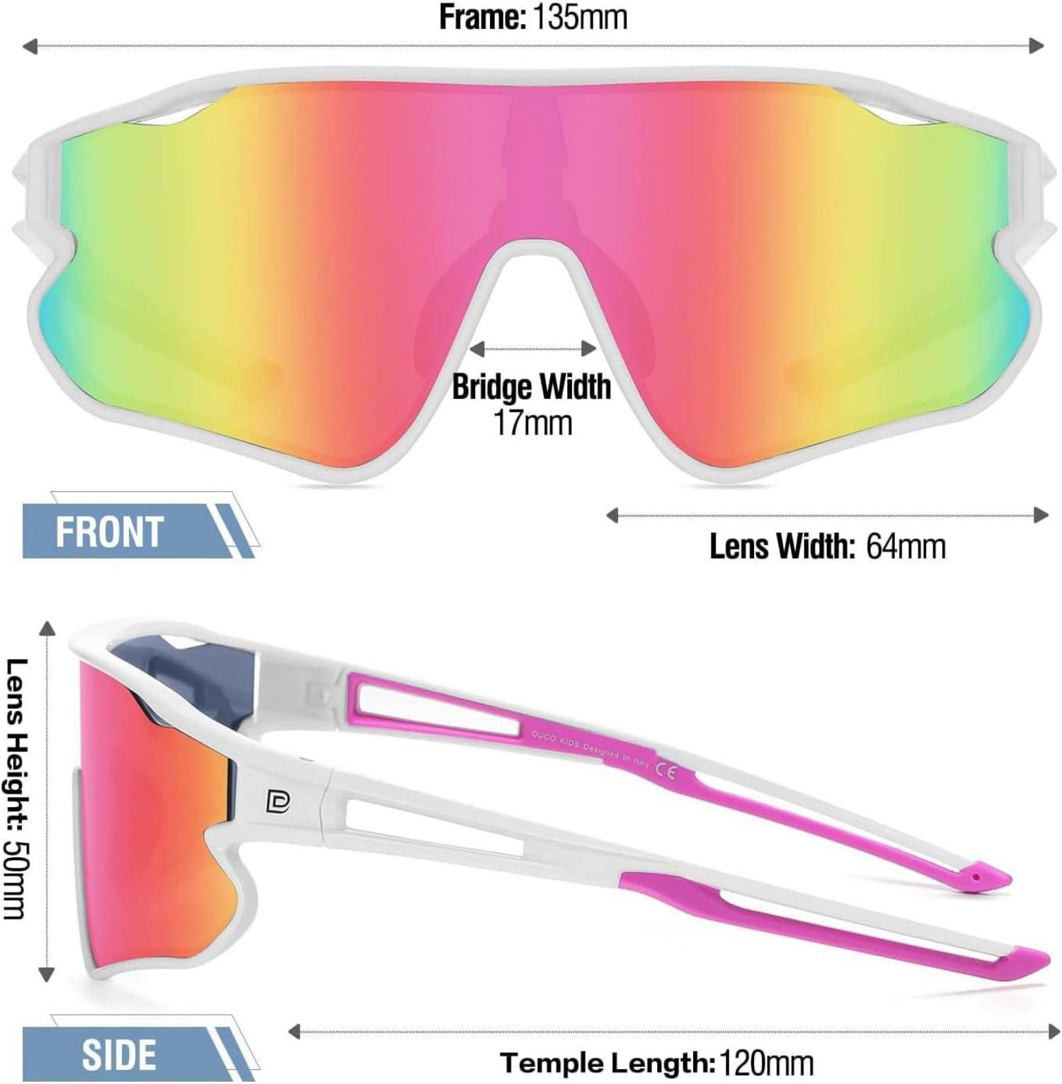 Kinder Sonnenbrille TR90 Rahmen UV400 Sport Sonnenbrillen Jungen