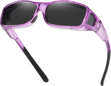 Polarisierte Sonnenbrille mit UV400-Schutz und Überbrille für