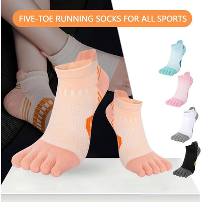 Damen Zehensocken 5er-Pack – Atmungsaktiv & Komfortabel für Sport & Alltag