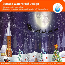 Duschvorhang Weihnachtsstimmung 200x200cm Wasserabweisend