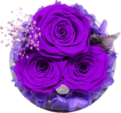 Ewige Rose Engel Geschenkbox 3 Ewige Rose Glas