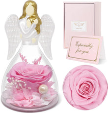Ewige Rose Engel Figur Mutter Tochter Geschenkbox