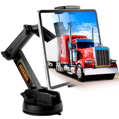 Tablet Halterung Auto LKW – Robuster Saugnapf, Langer Arm