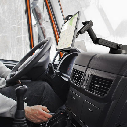 Tablet Halterung Auto LKW – Robuster Saugnapf, Langer Arm
