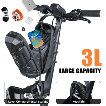 Scooter Tasche 3L Wasserdicht mit Schnellverschluss & Hartschale