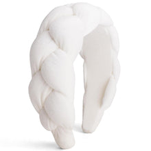 Samt Geflochtenes Haarband Vintage Style für Damen - 1 Stück