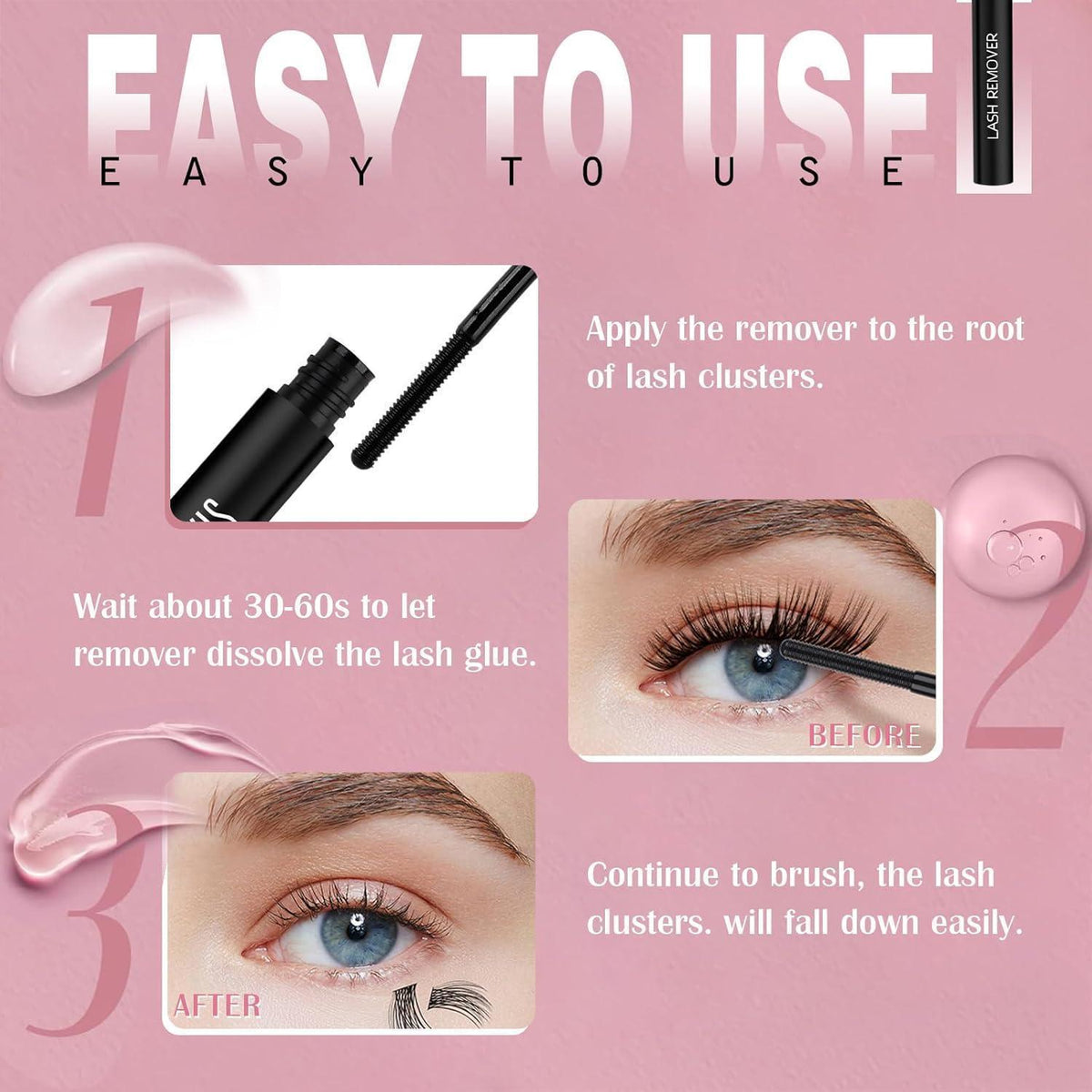 Wimpernkleber Entferner 5ml – Sanft & Effektiv für Extensions