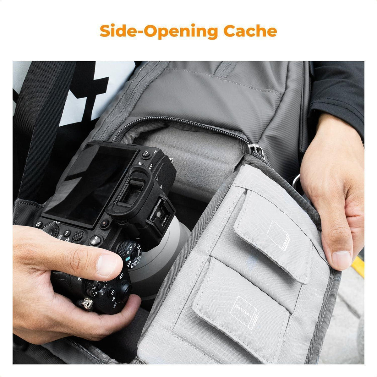 Kamerarucksack 20L mit Laptopfach für Fotografen & Drohnen