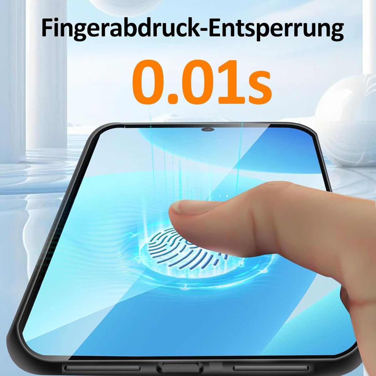 Schutzfolie Panzerglas Google Pixel 8 Kameraschutz 2er Set Blasenfrei HD
