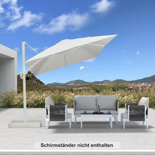 PURPLE LEAF Sonnenschirm 350x250 cm Twist mit