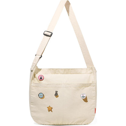 Captain Blues Canvas Messenger Bag, große