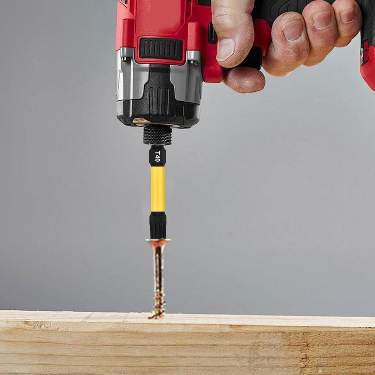 Bitsatz T40 Torx lang 50mm S2 Stahl 10 Stück