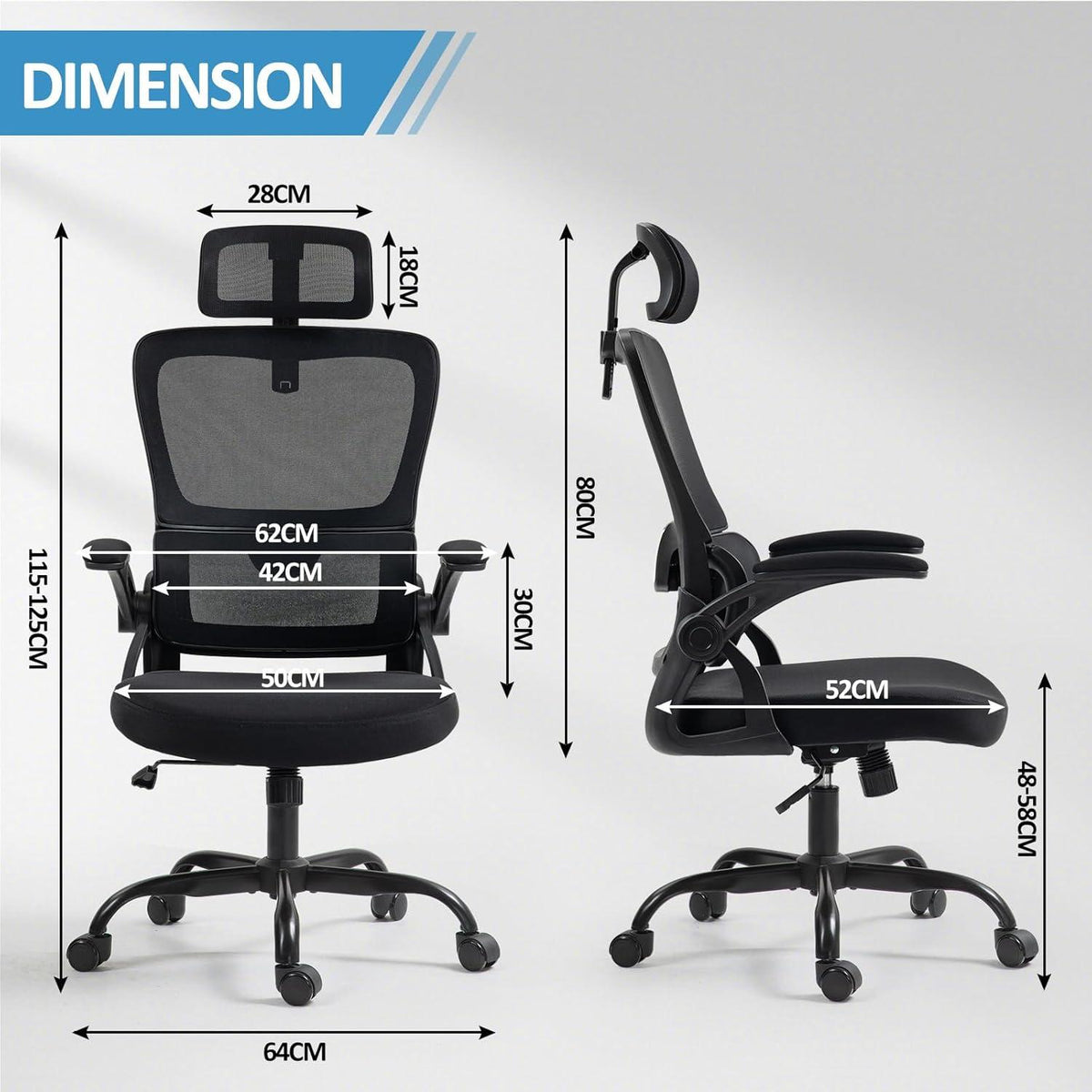 Ergonomischer Bürostuhl mit Garantie 2