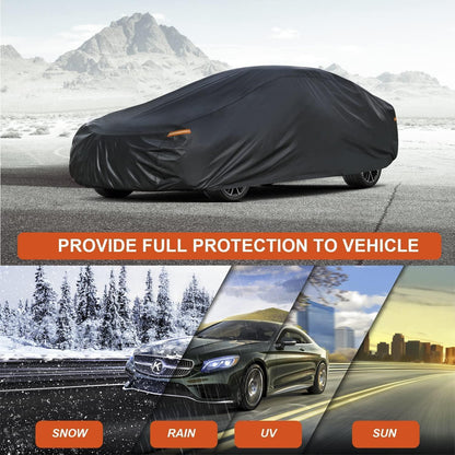 Autoabdeckung Coupé Wasserdicht & Atmungsaktiv (420-450cm)