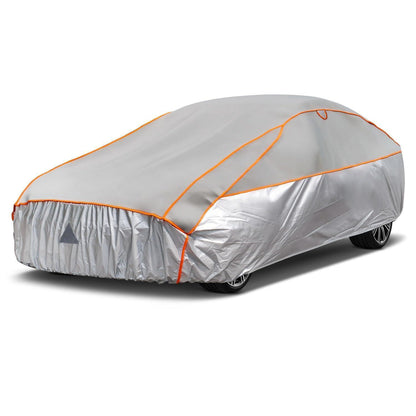 Hagelschutzplane Auto Limousine 475-495 cm Grau