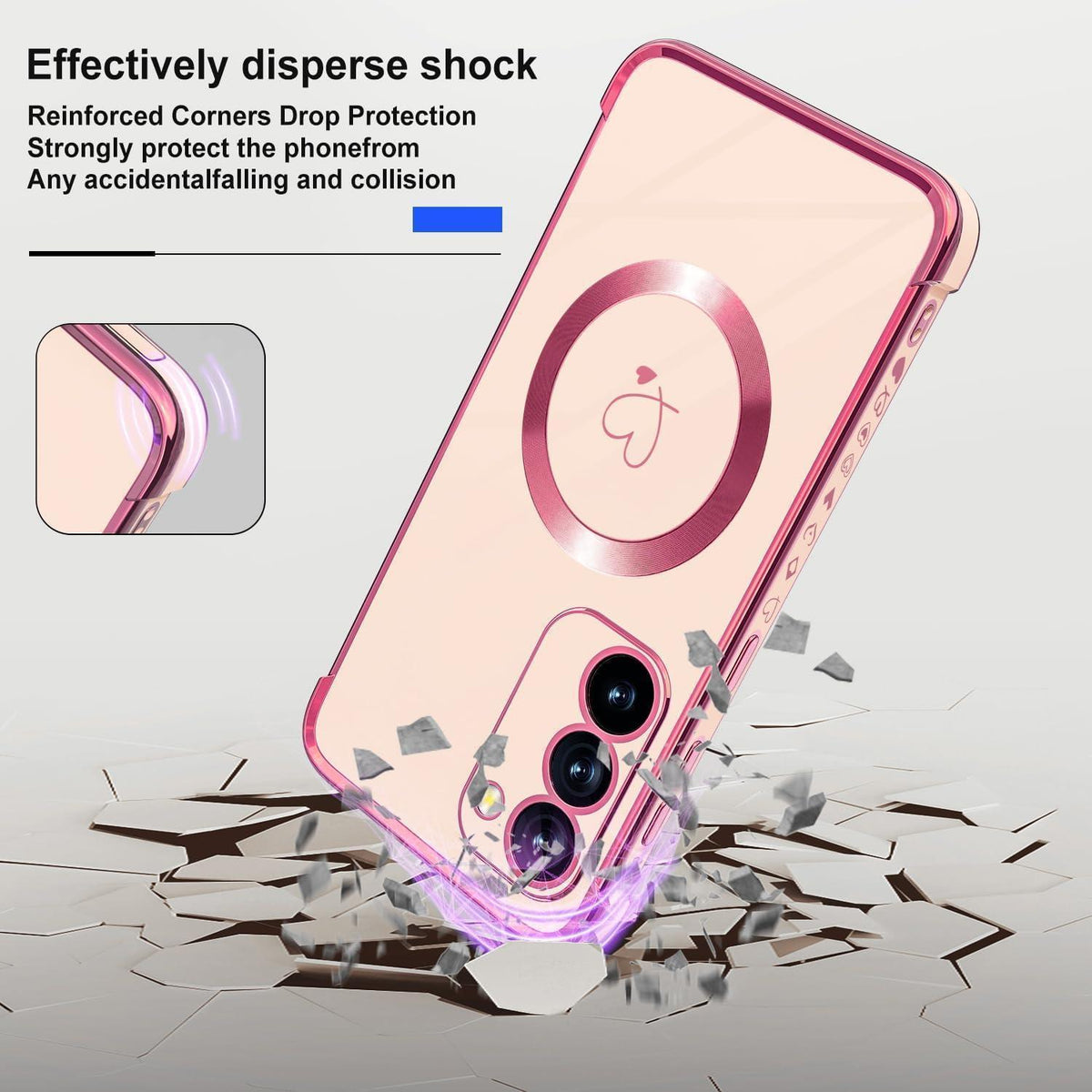 Samsung Galaxy S20 FE Hülle mit MagSafe – Rosa