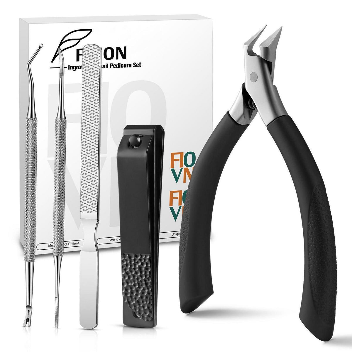 Pediküre Set 5-teilig – Nagelpflege Profi für Füße & Hände