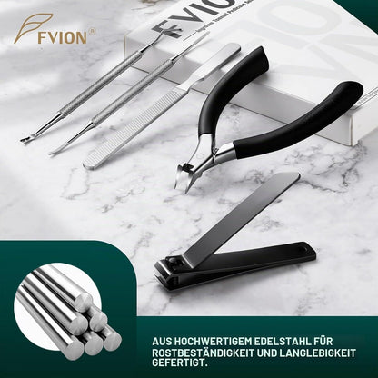 Pediküre Set 5-teilig – Nagelpflege Profi für Füße & Hände