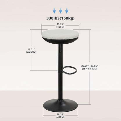 Ergonomischer Stehhocker höhenverstellbar drehbar Bürohocker