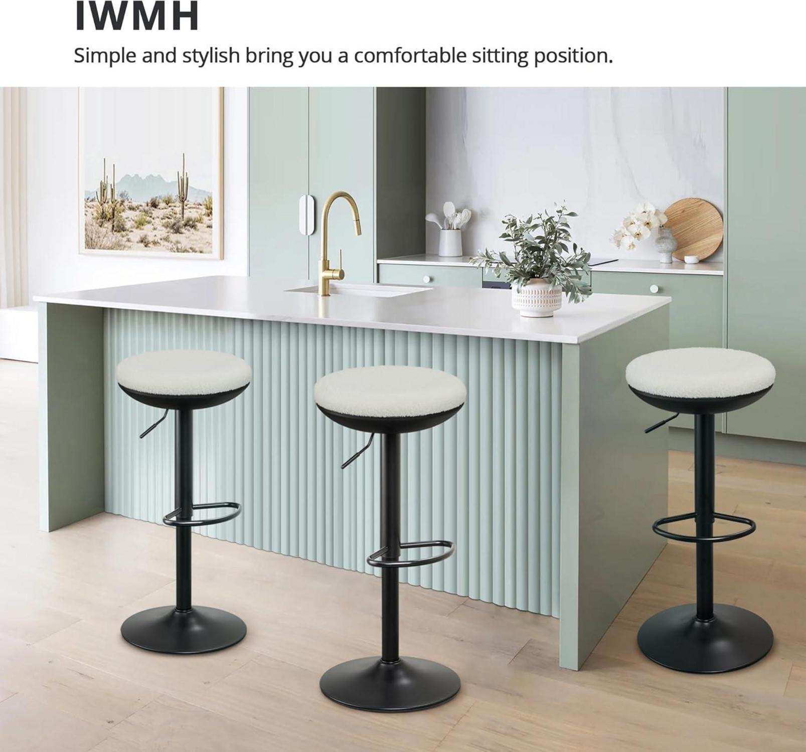 Ergonomischer Stehhocker höhenverstellbar drehbar ohne Rückenlehne