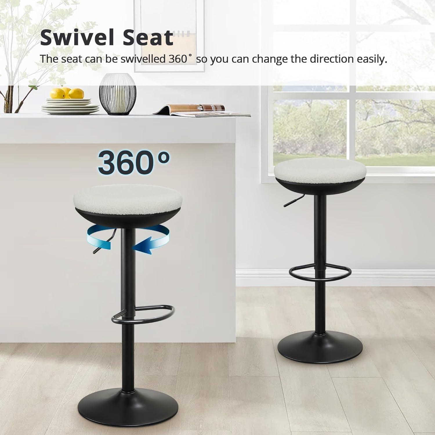 Ergonomischer Stehhocker höhenverstellbar 360° drehbar Bürohocker Büro
