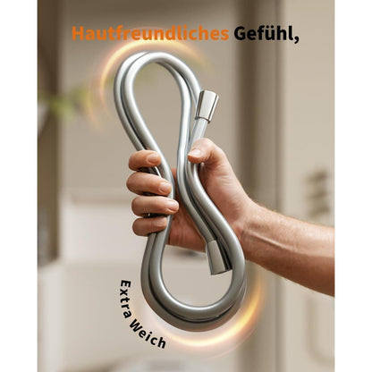 2m Silikon Duschschlauch – Flexibel, Leckagefrei & Hitzebeständig